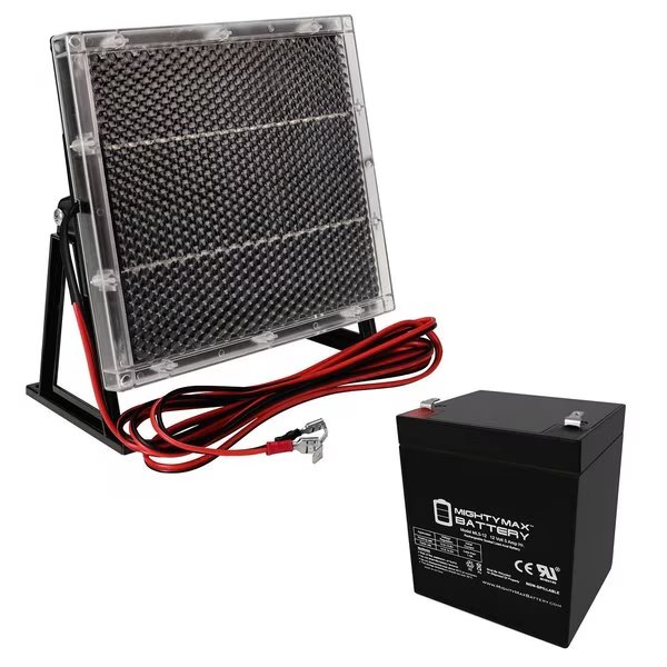 12V 5AH Battery for Razor E125 / E150 / E175 With 12V Solar Panel, Mighty Max Battery, Mfr#: MAX3465822